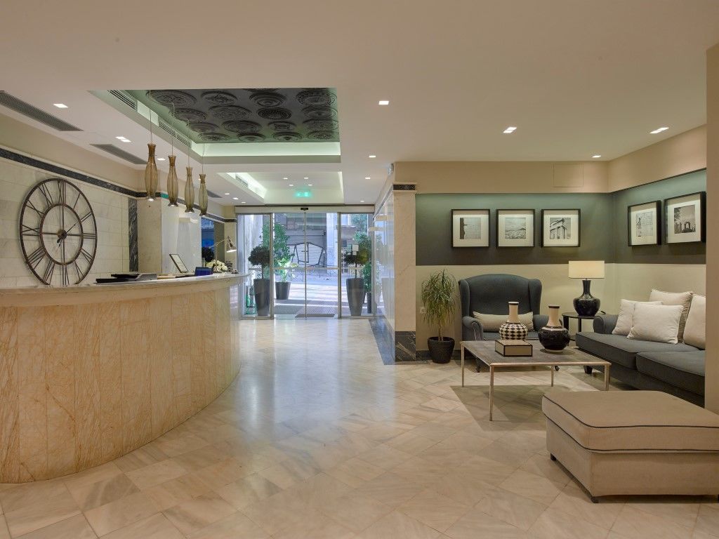 Achillion Hotel Athene Buitenkant foto