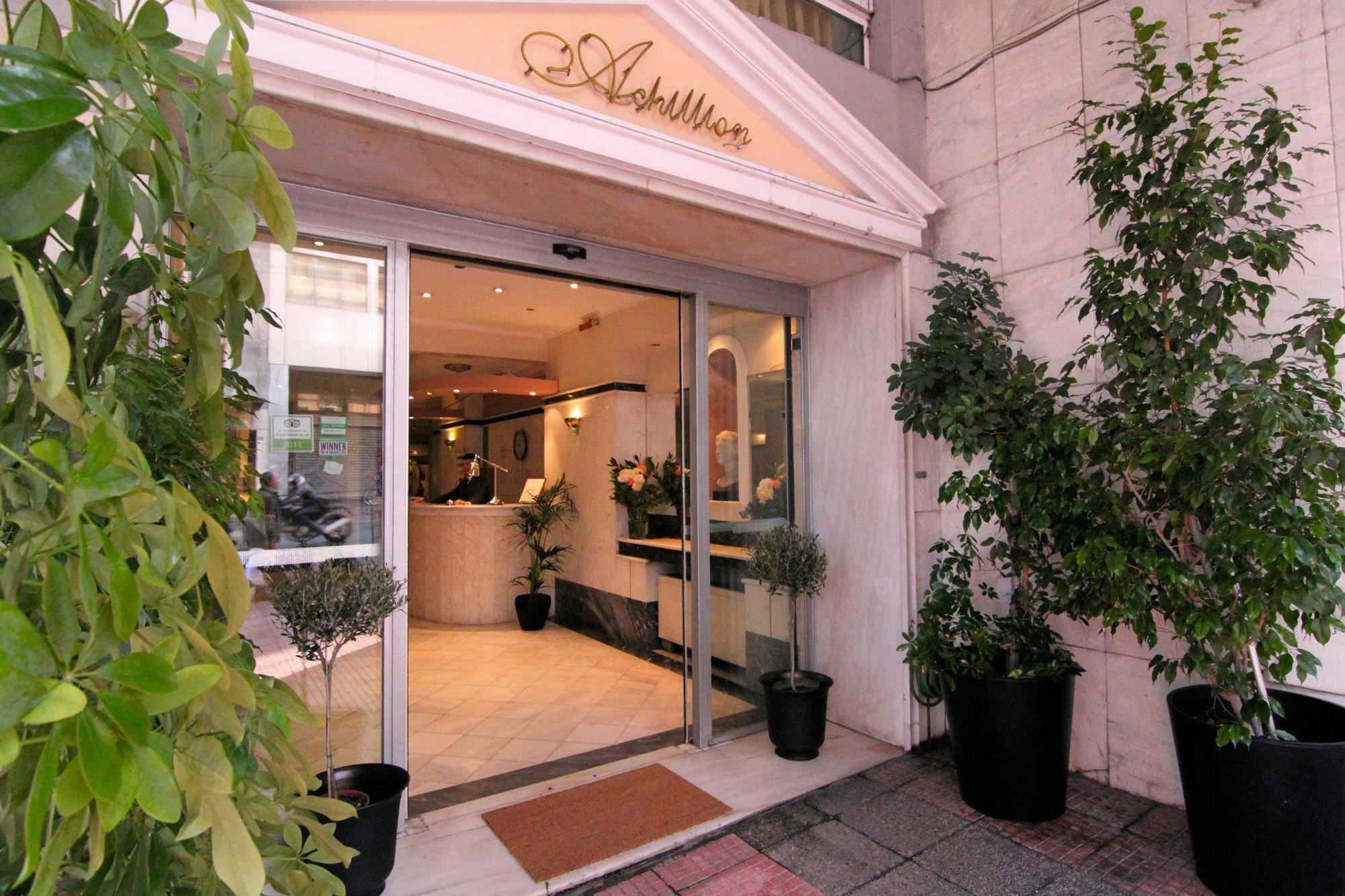 Achillion Hotel Athene Buitenkant foto