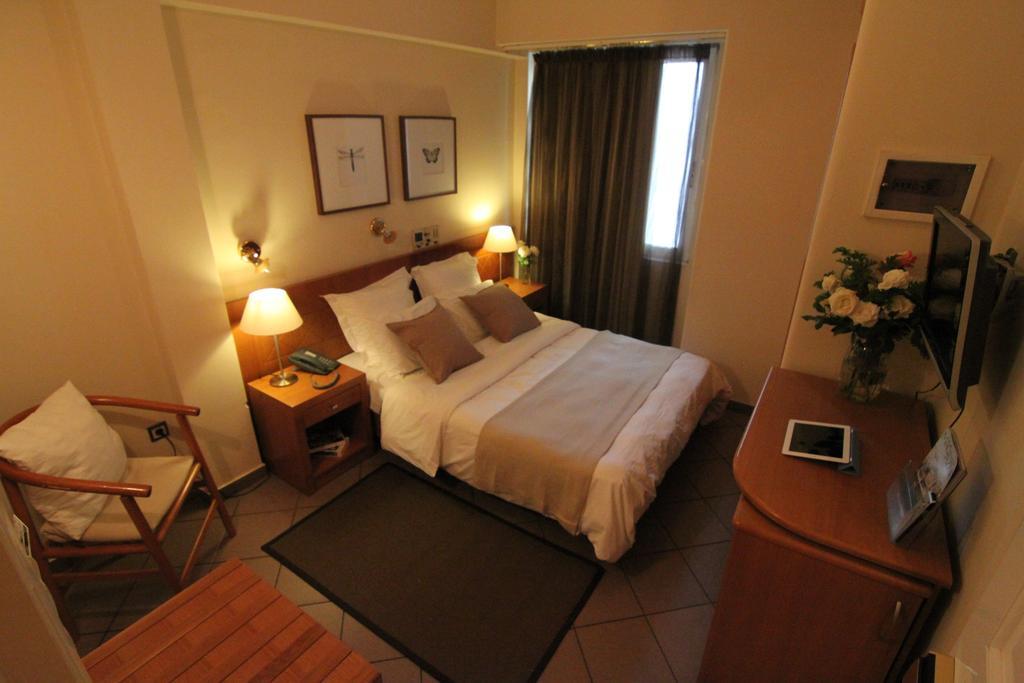 Achillion Hotel Athene Kamer foto